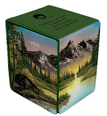 Ultra Pro Deck Box: Alcove Flip Bob Ross Mountain Retreat 16507